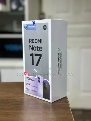 New Xiaomi Redmi Note 17 256 GB Black
