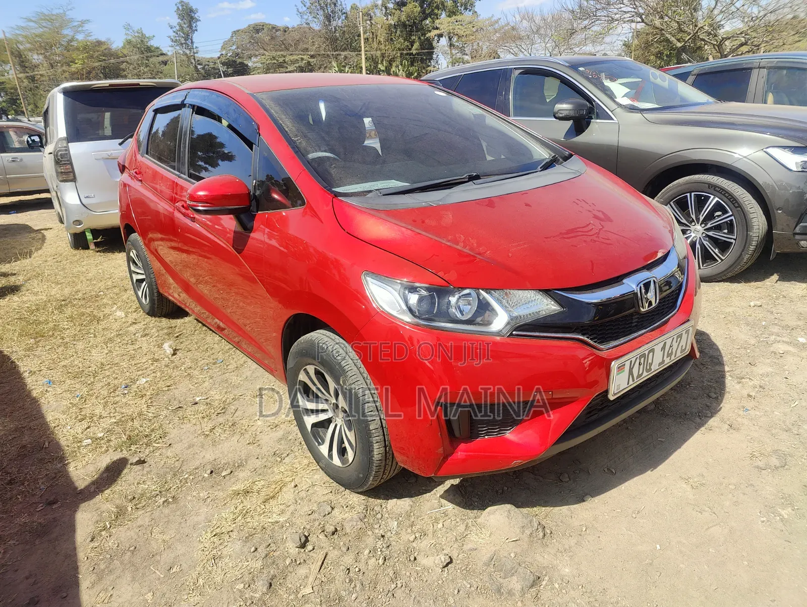 Honda Fit 2017 Red