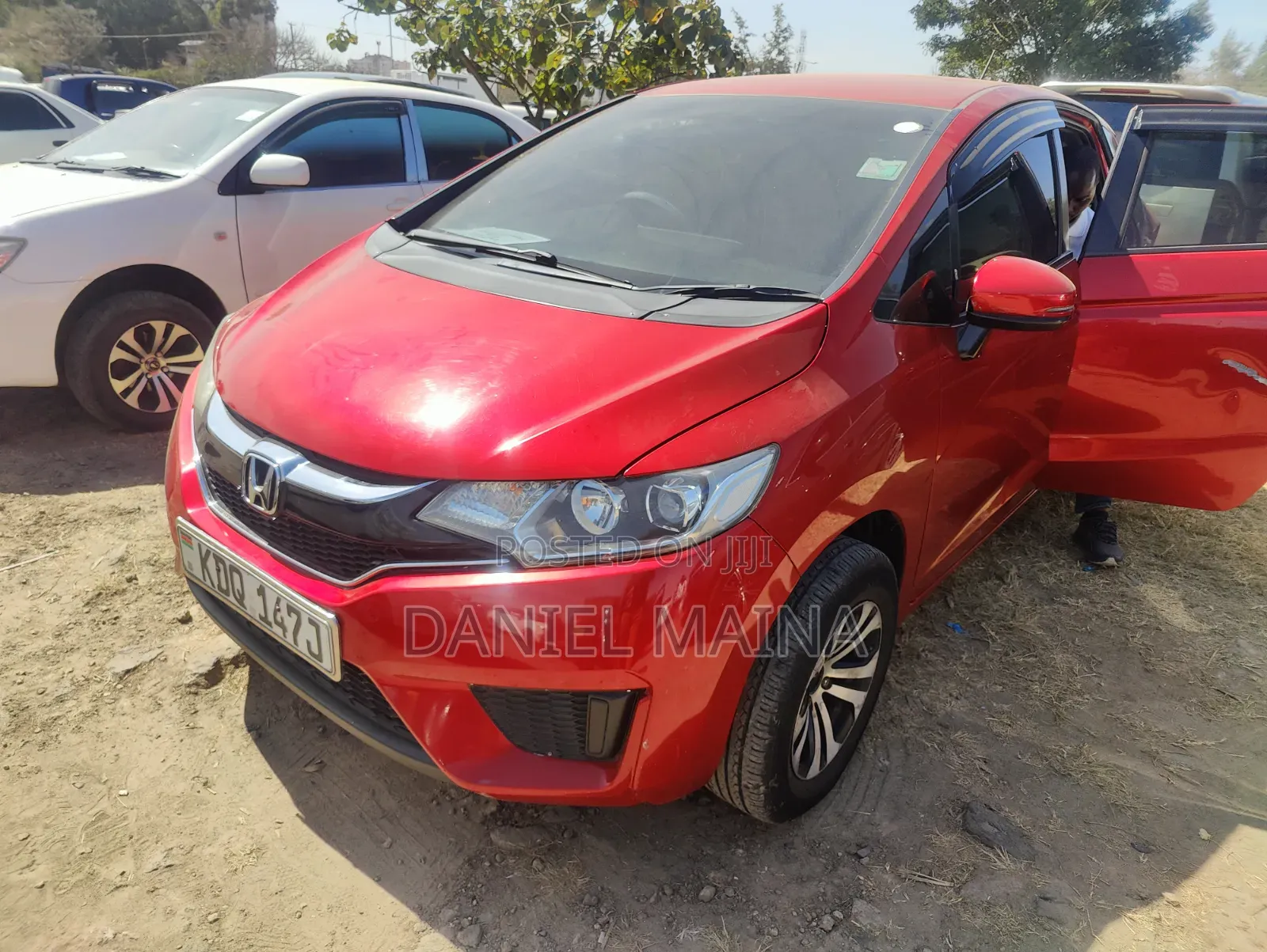 Honda Fit 2017 Red