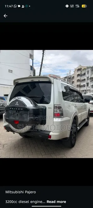 Mitsubishi Pajero 2011 White
