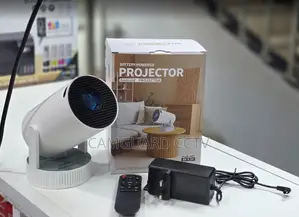 HY300ProMax Portable Battery Powered Android Smart Projector