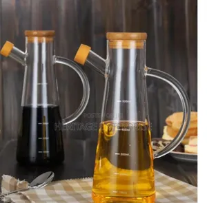 Oli Jars With Bamboo Lid,/ Vinegar Jar