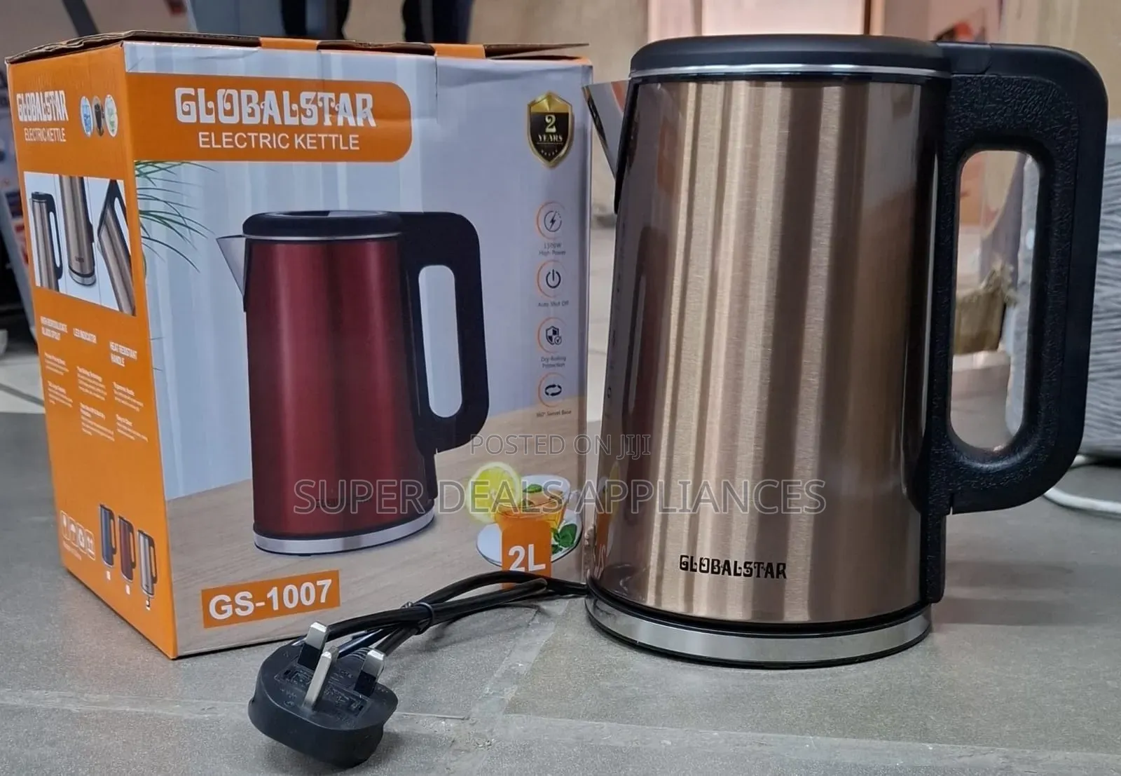 1.8l Global Star Electric Kettle Is Now Available