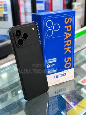 New Tecno Spark 50 128 GB Black
