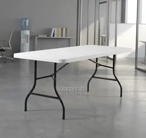 Office Table : White 180CM Foldable Table