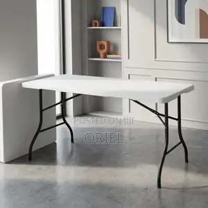 Office Table : White 180CM Foldable Table