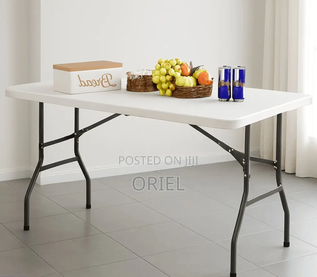 Office Table : White 180CM Foldable Table