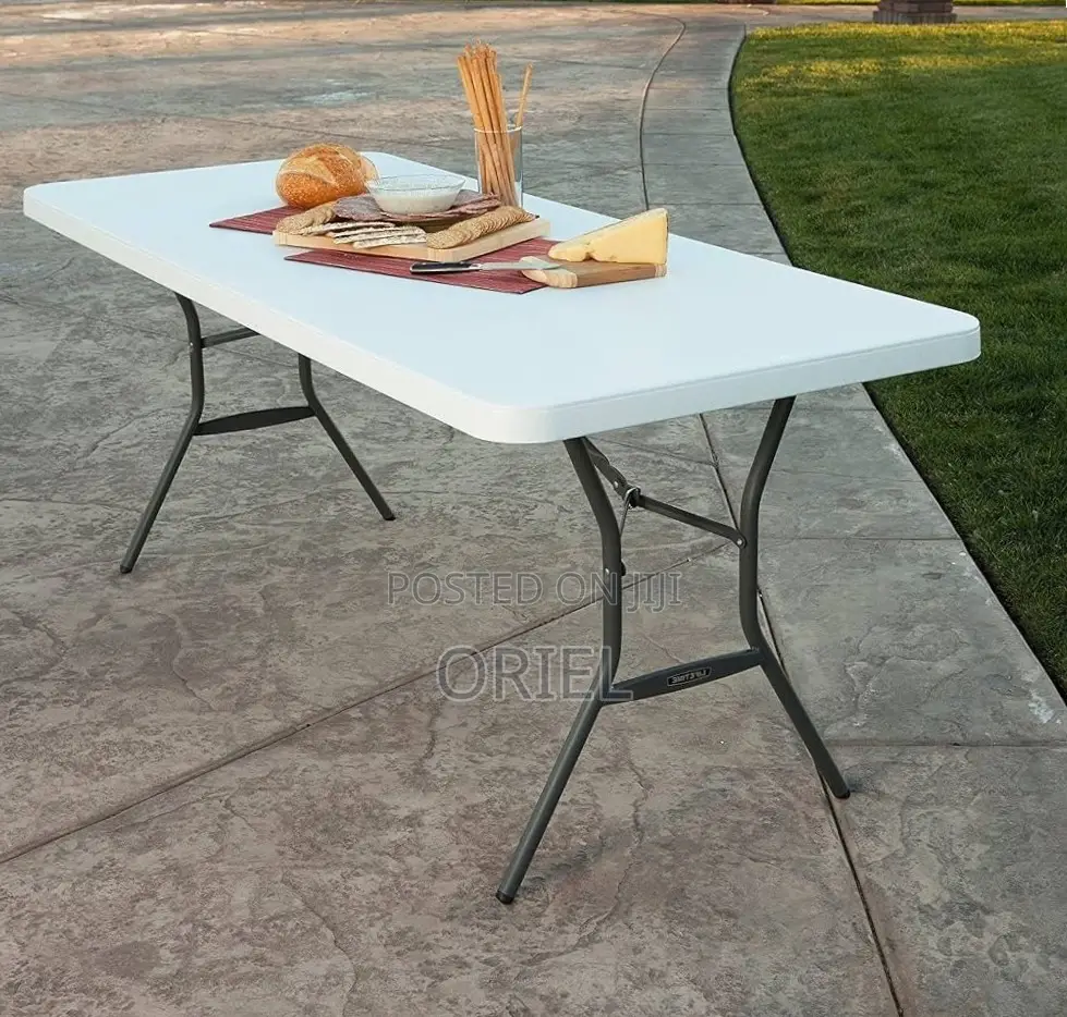 Office Table : White 180CM Foldable Table