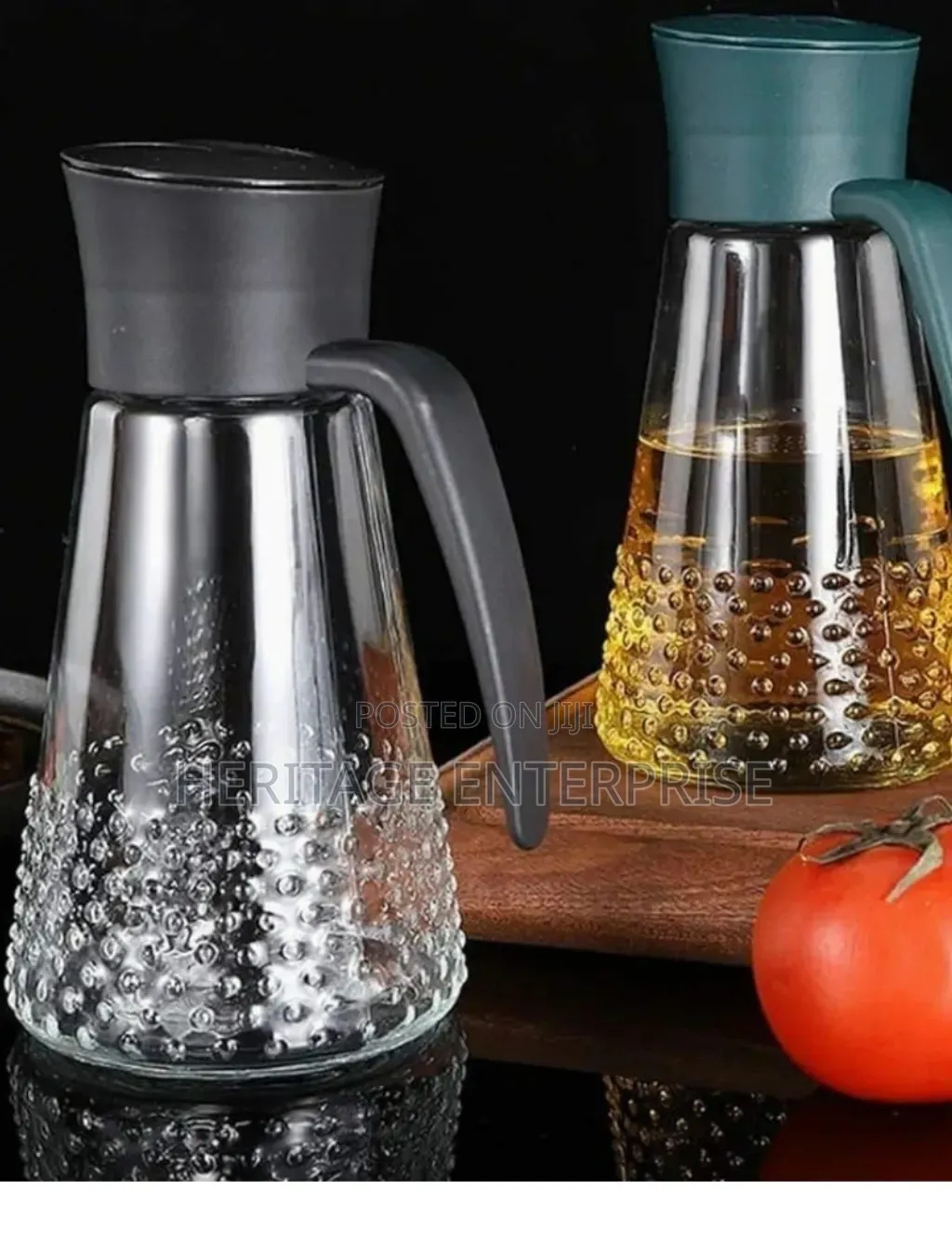 Oil Jar, Automatic Oil Dispenser 630ml