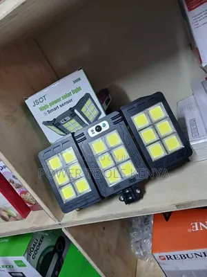 JSOT 300W High-Power Solar Light With Smart Motion Sensor