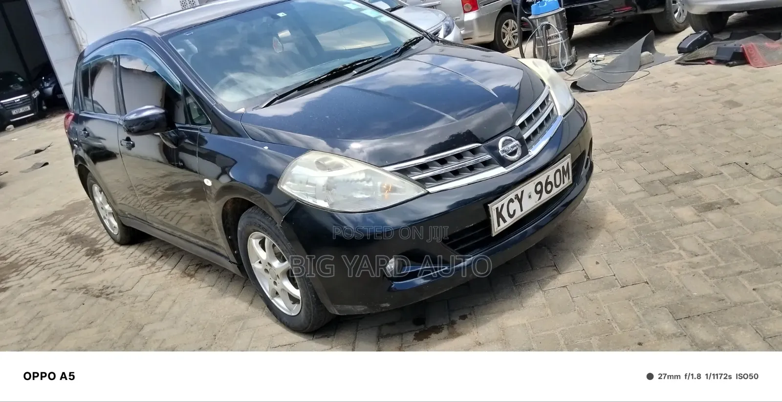 Nissan Tiida 1.5L 16V 2011 Black