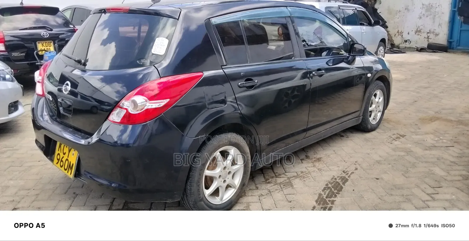 Nissan Tiida 1.5L 16V 2011 Black