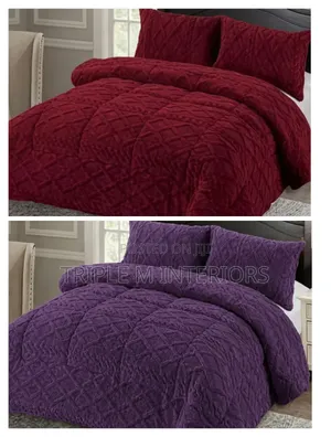 6 by 7 Duvet Set -Flannel Class and Comfortable 6 PCS