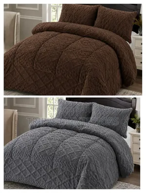6x7 Flannel Duvet 6pcs Set – Warm Soft
