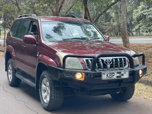 Toyota Land Cruiser Prado 3.0 D-4D 3dr 2005 Burgundy