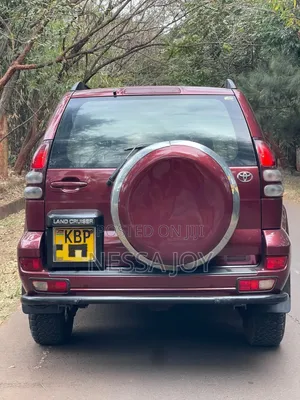 Toyota Land Cruiser Prado 3.0 D-4D 3dr 2005 Burgundy
