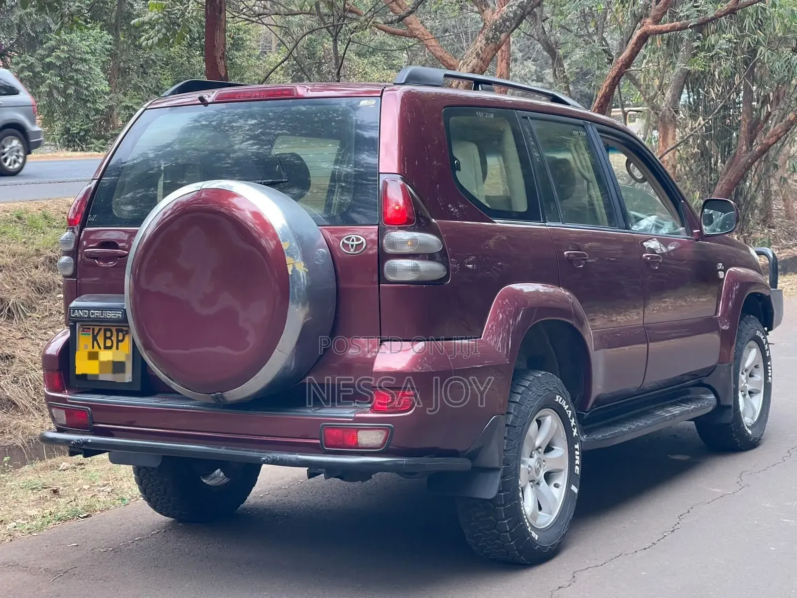 Toyota Land Cruiser Prado 3.0 D-4D 3dr 2005 Burgundy