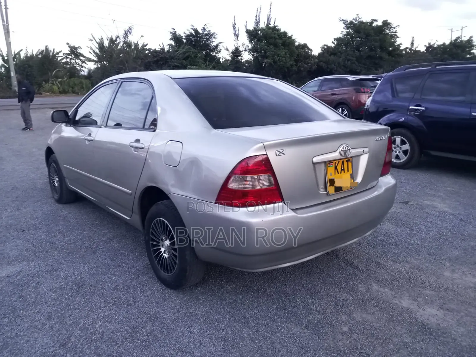Toyota Corolla Sedan 2002 Silver