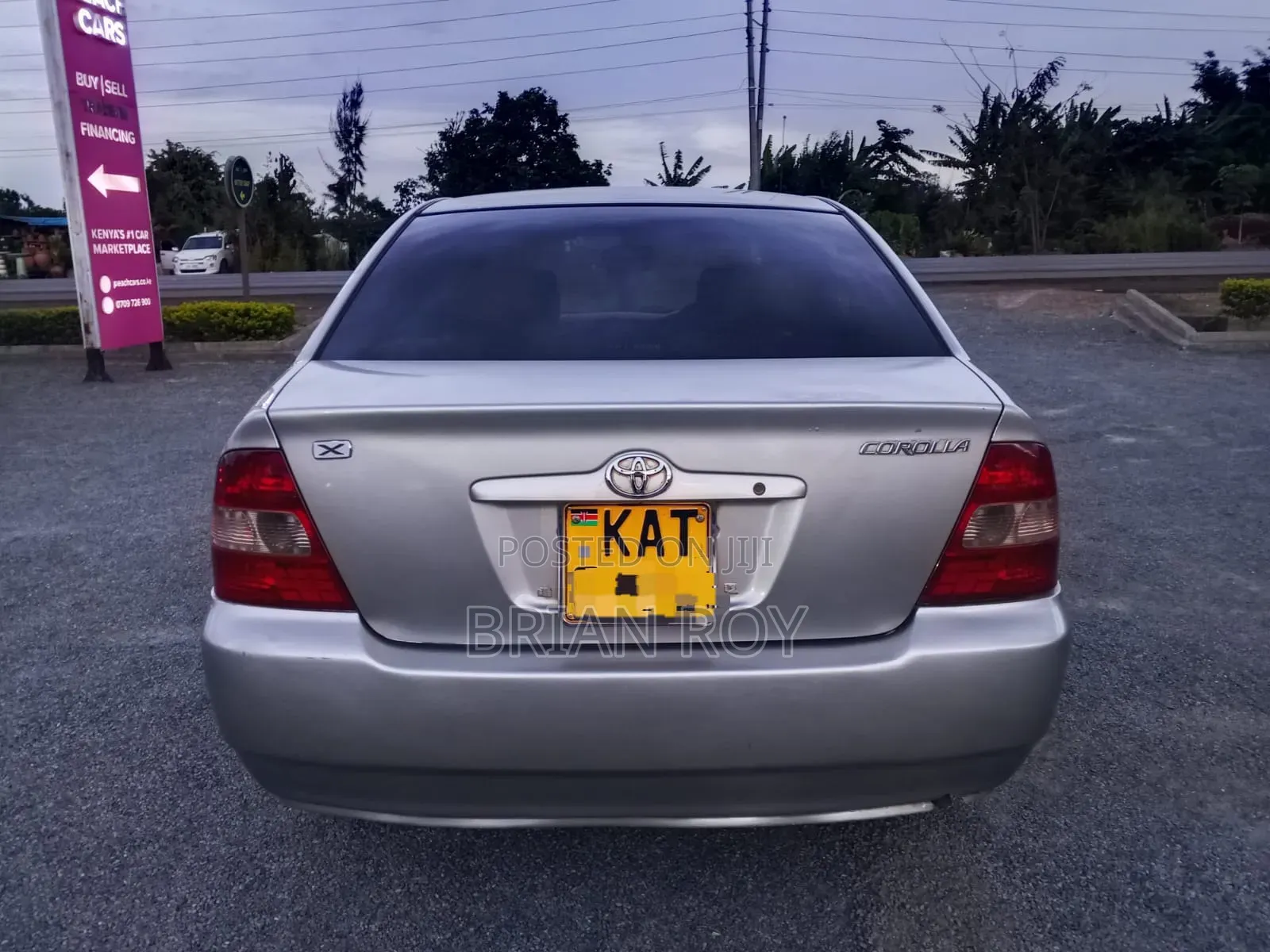 Toyota Corolla Sedan 2002 Silver