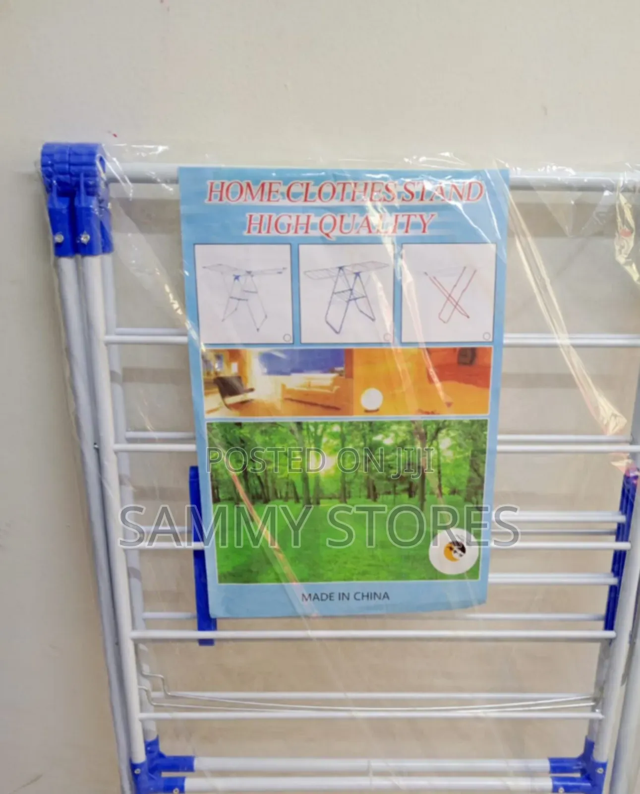 Space-Saving Home Clothes Drying Rack – Easy Fold Store