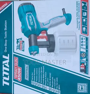 Total Electric Spray Gun 450 W/Industrial Electric Paint Sprayer