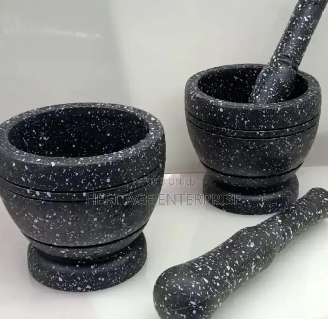 Marble Mortar and Pestle
