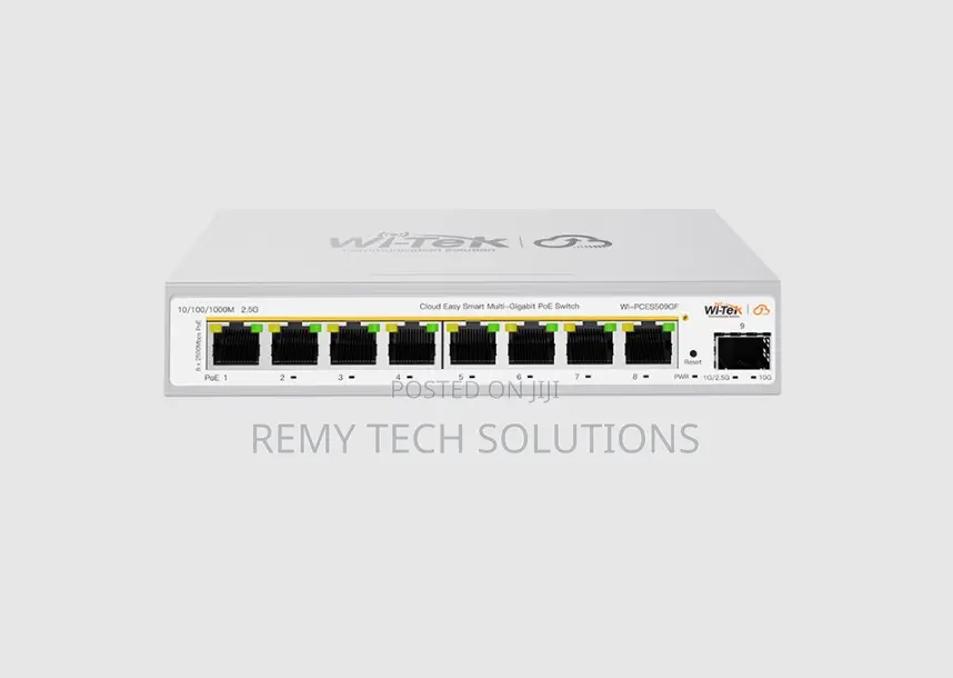 Wi-Tek Wi-Pces509gf Poe Switch || Wi-Tek Wi-Pces509gf Poe Switch