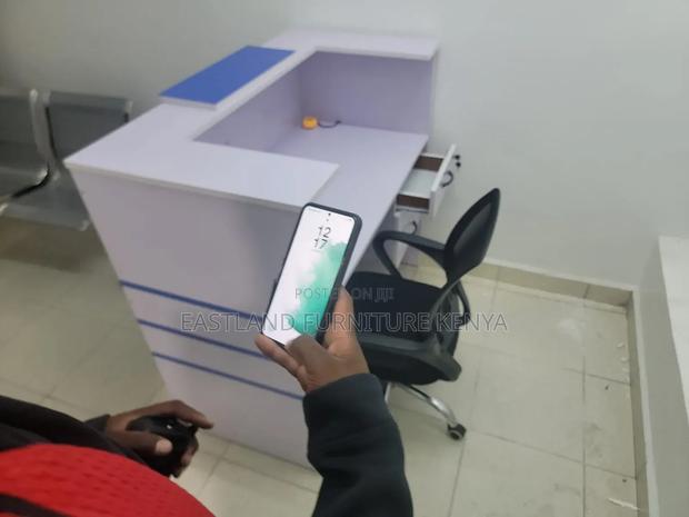 Office Reception Table With Drawer - thumbnail 2