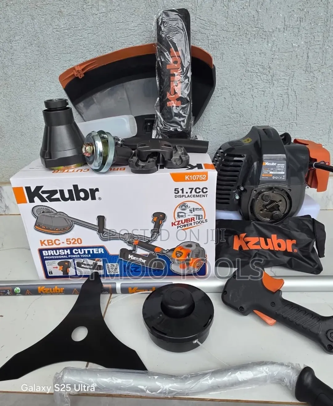 Heavy-Duty Brush Cutter and Grass Trimmer