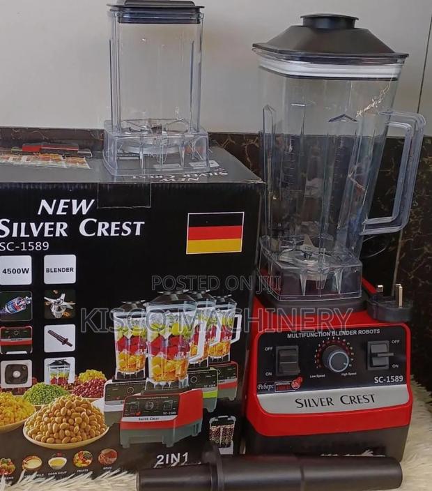 2 in 1 SILVERCREST COMMERCIAL BLENDER - main view