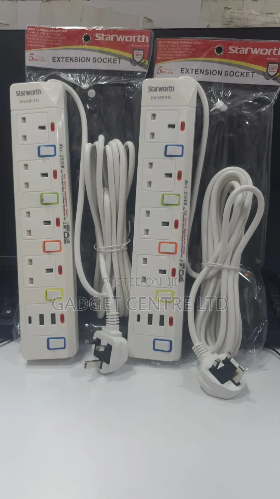 Starworth 4 Way Extension Cable