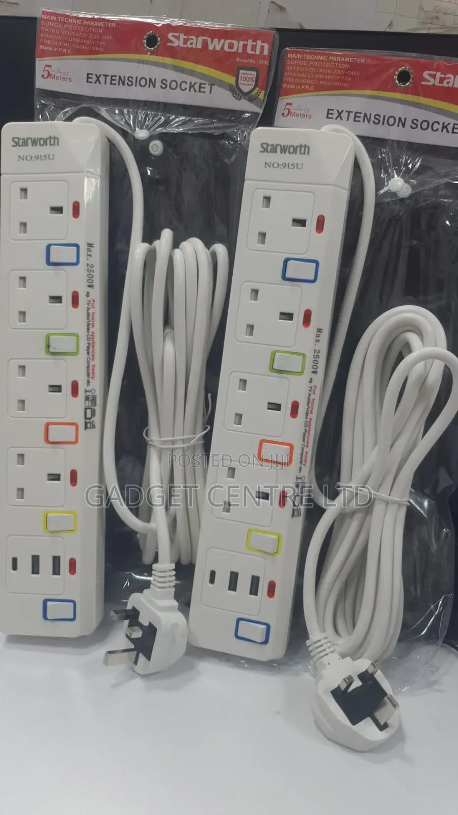Starworth 4 Way Extension Cable