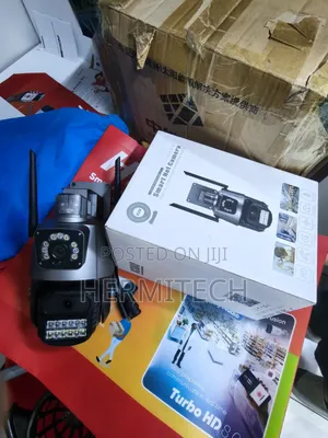 Smart Dual Lens 4G CCTV With Remote Monitoring and Siren