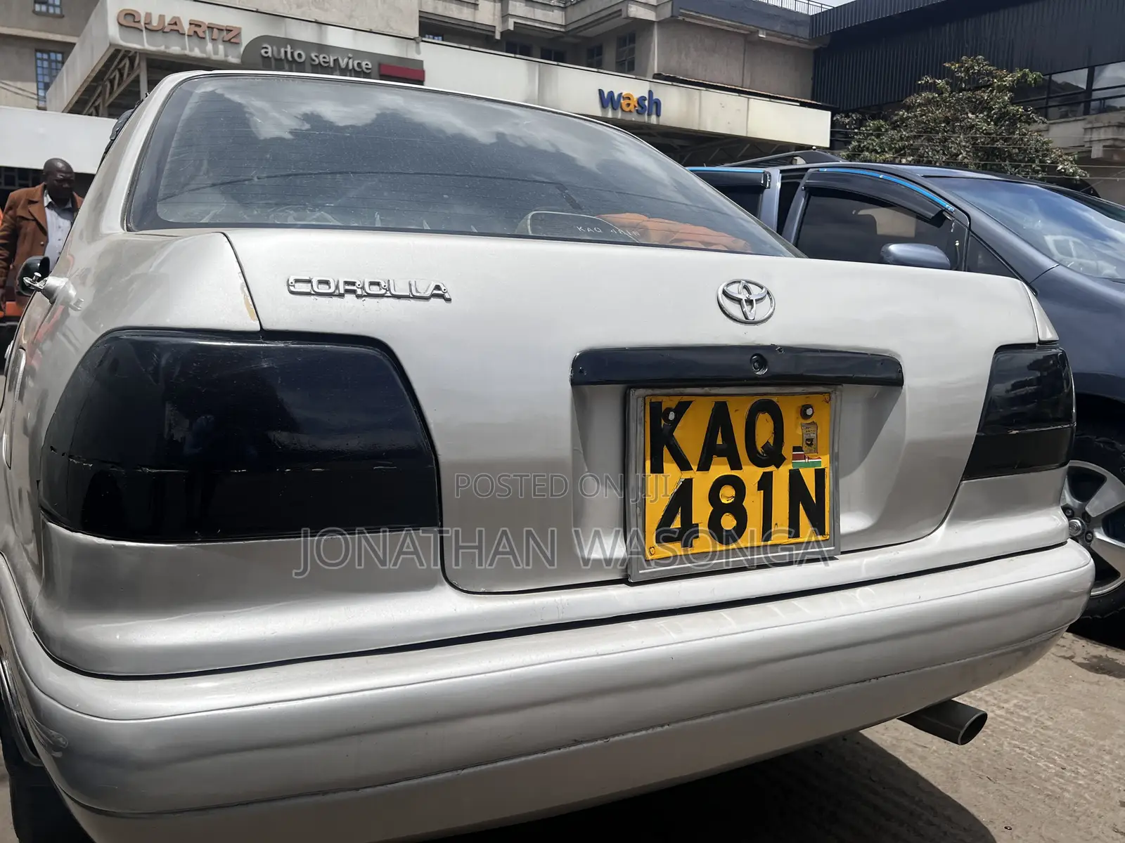 Toyota Corolla Sedan 1998 Silver