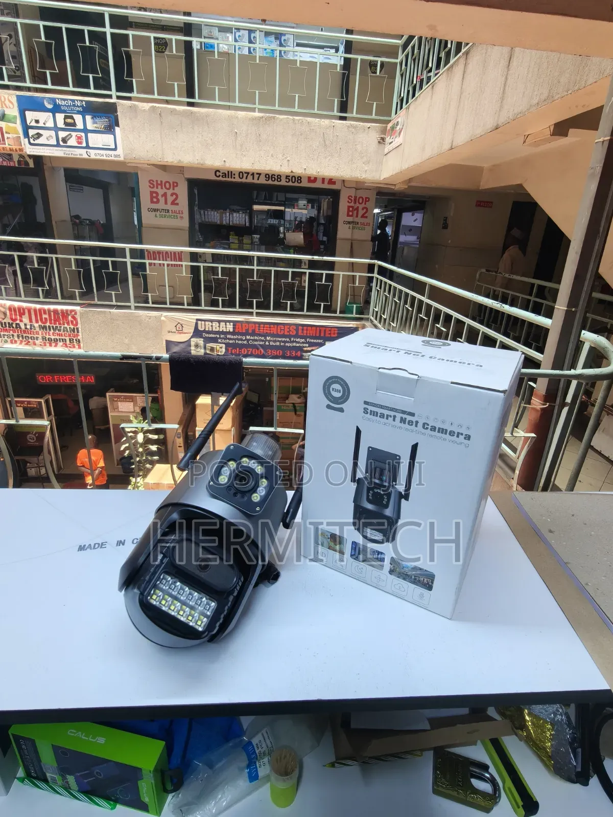 Dual Lens Electric 4G CCTV for Wide Coverage and Security Alerts