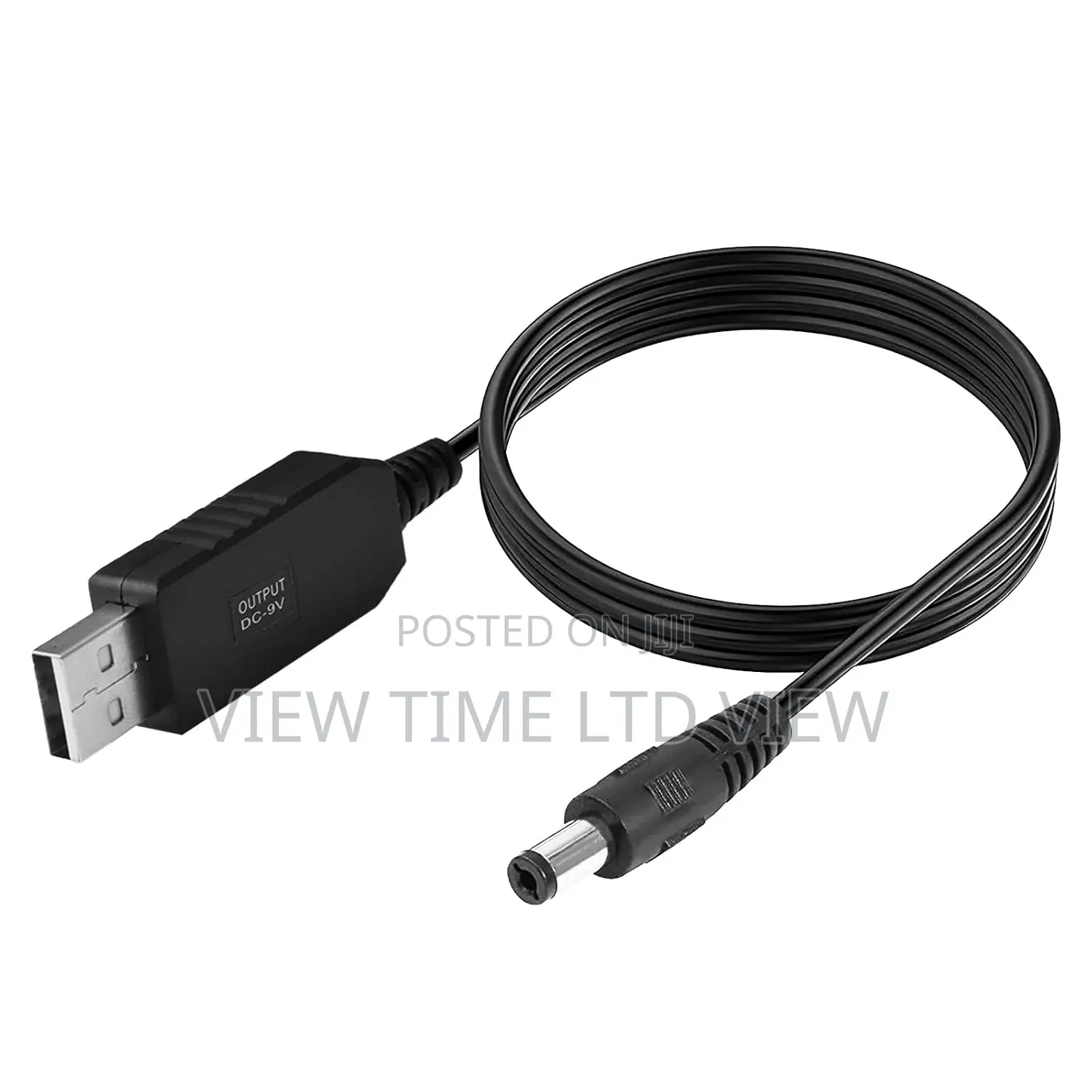 USB – DC 12V Power Supply Cable 1m