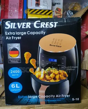 Extra Large 6l Silver Crest Air Fryer