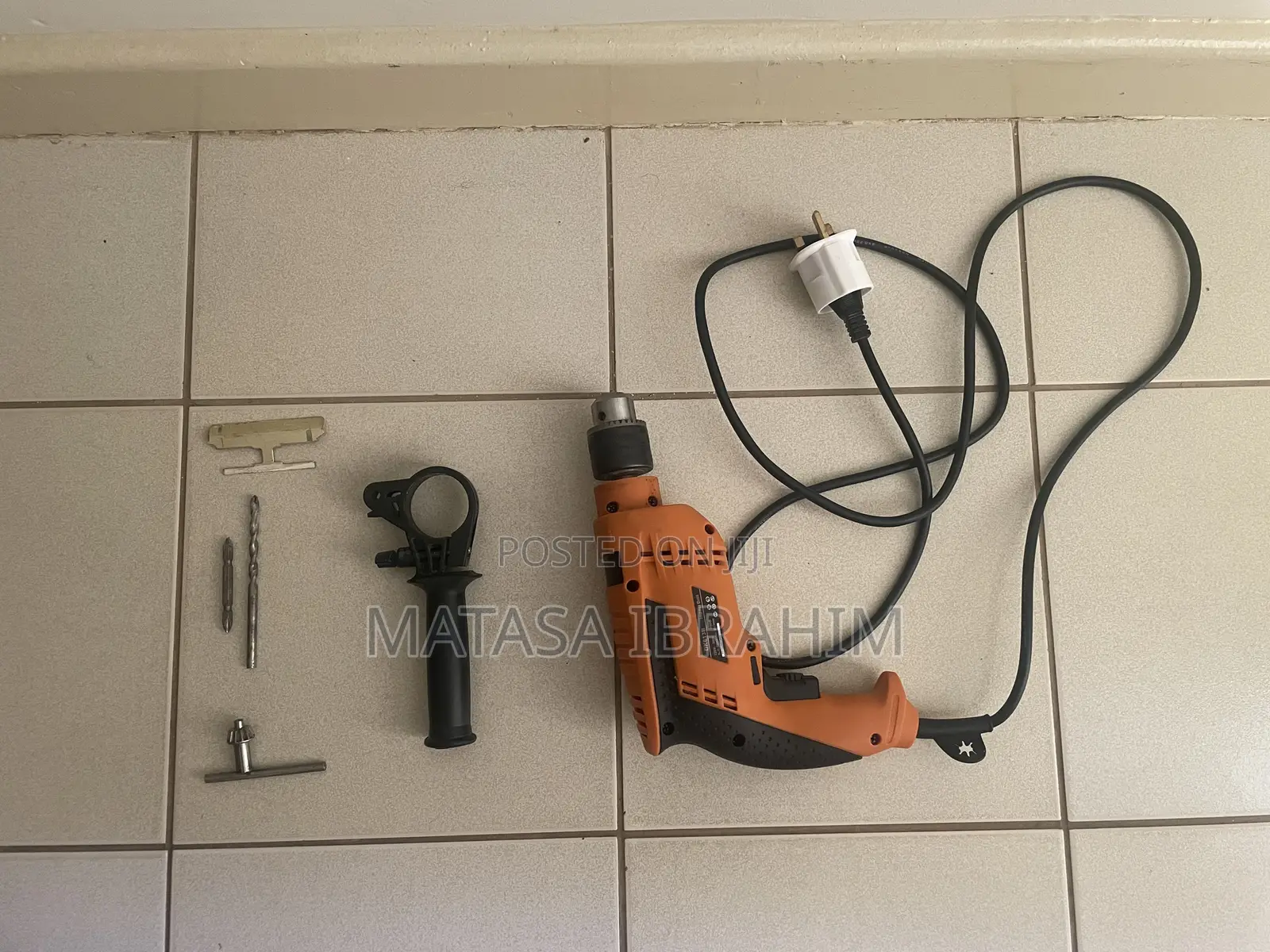 Electric Drill With Accessories