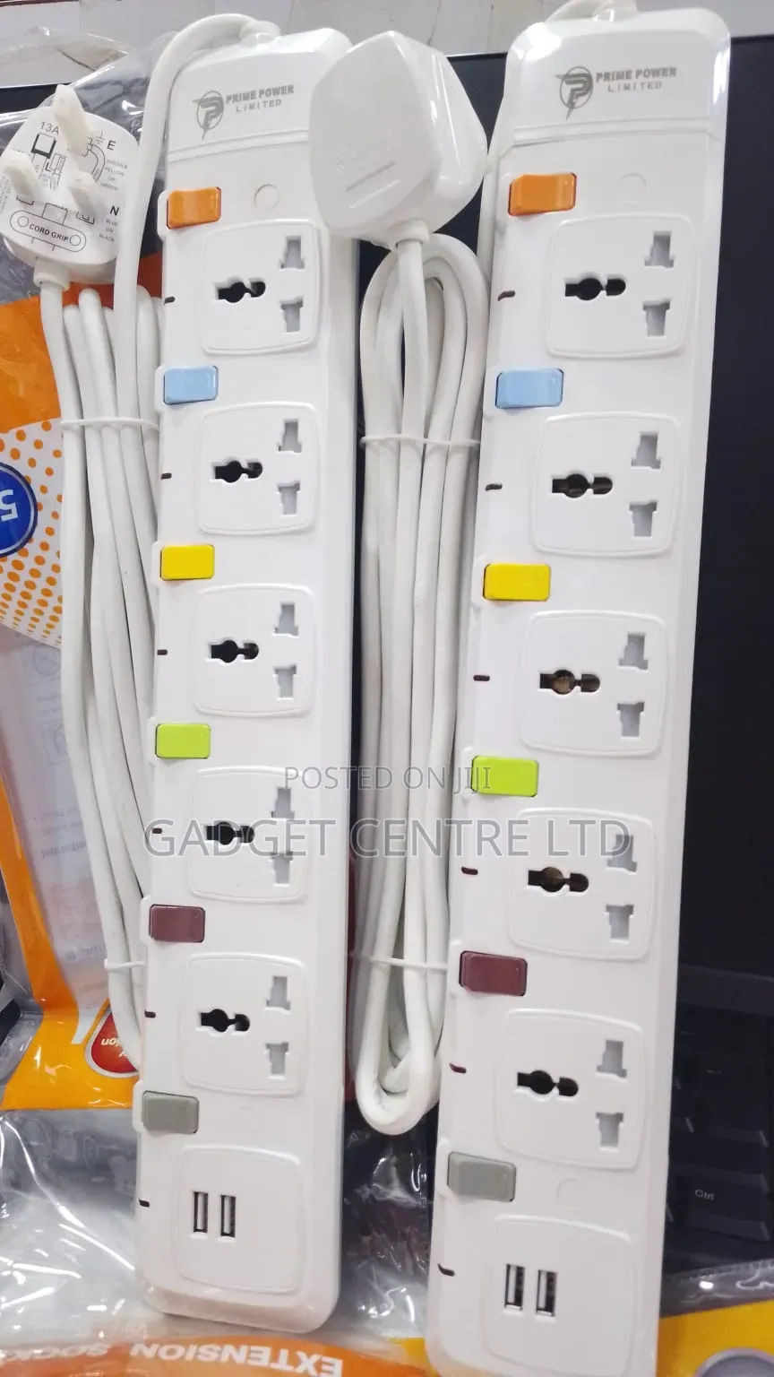 Prime Power 5 Way Extension Cable