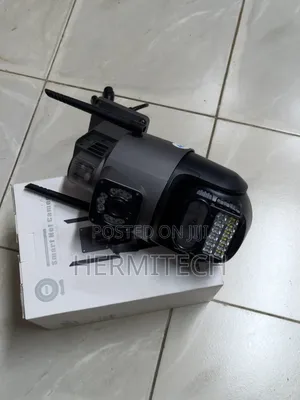 Dual Camera 4G CCTV With Alarm Siren for Home Security