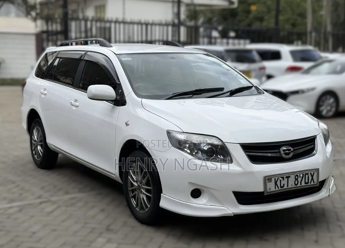 Toyota Corolla Fielder 2012 White