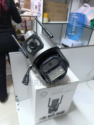 Dual Lens 4G CCTV With Siren for Remote Property Monitoring