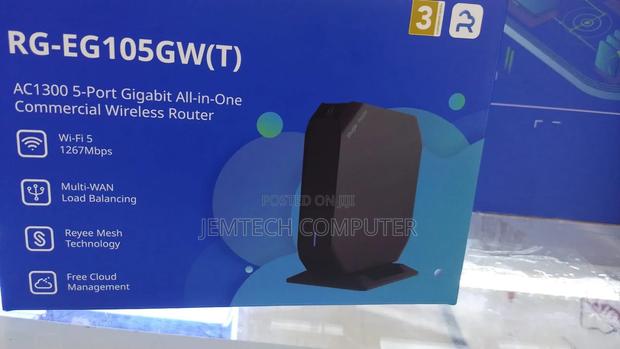 RG-EG105GW(T) Wi-Fi 5 1267Mbps Wireless All-in-One Business Router