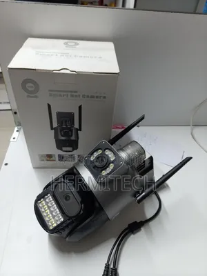 Smart 4G Dual Lens CCTV Camera for 24-Hour Security