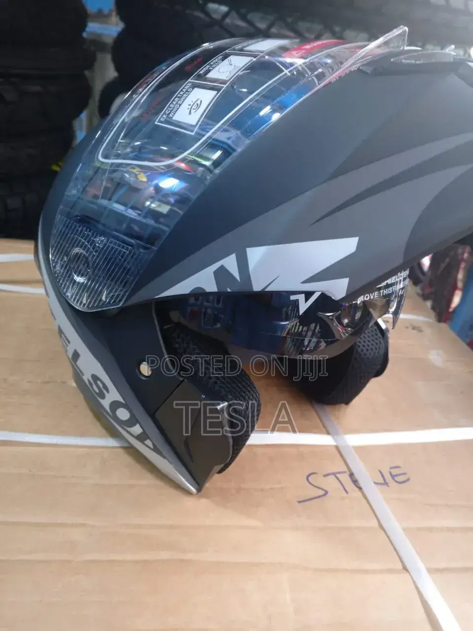 Teslon Open Flip Helmet