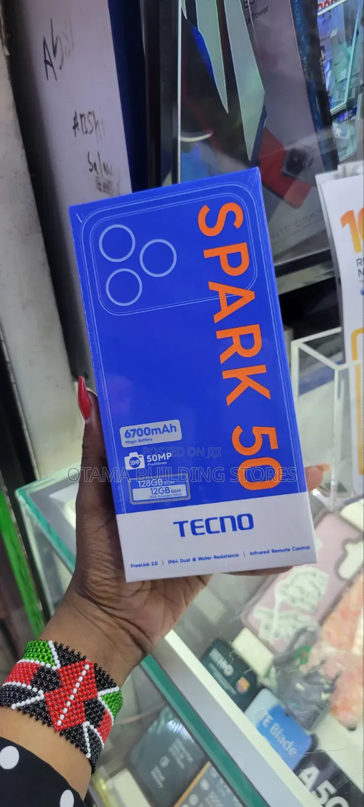 New Tecno Spark 50 128 GB Black