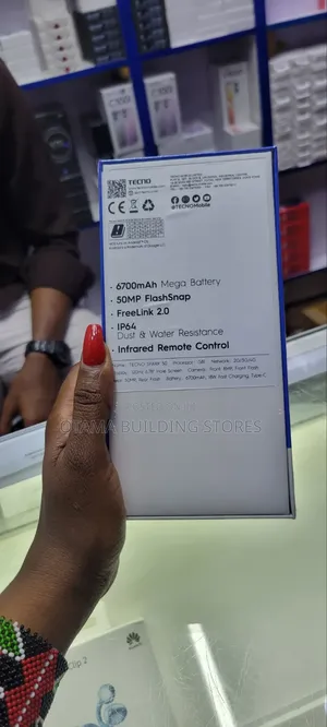 New Tecno Spark 50 128 GB Black