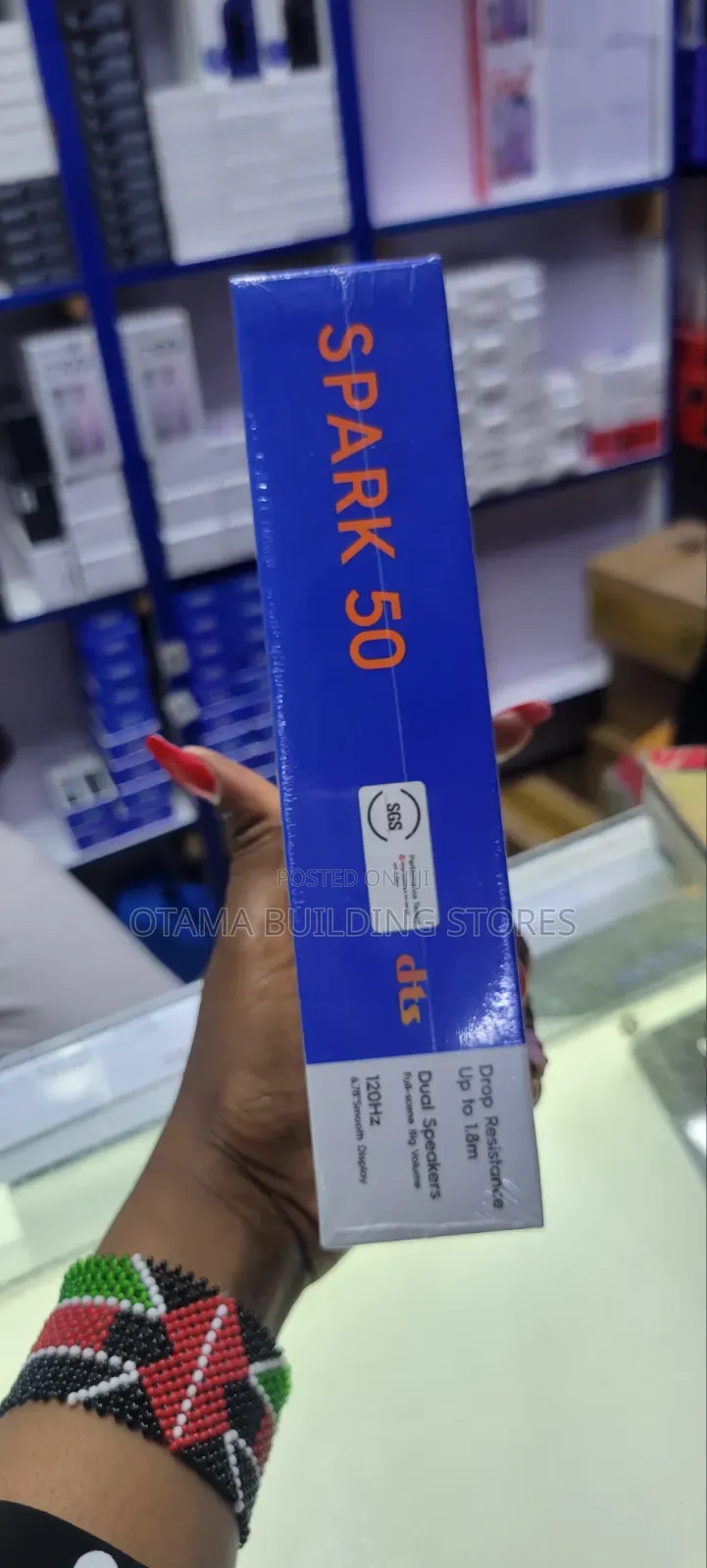 New Tecno Spark 50 128 GB Black