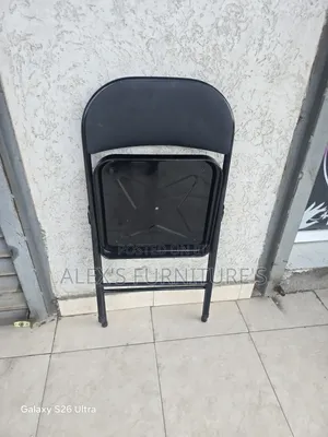 Classic Black Digital Folding Chairs