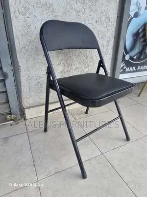 Classic Black Digital Folding Chairs